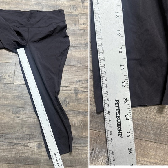 Wunder Train High-Waisted Black Leggings Yoga Athleta Women's Plus Size 18 - Picture 9 of 10